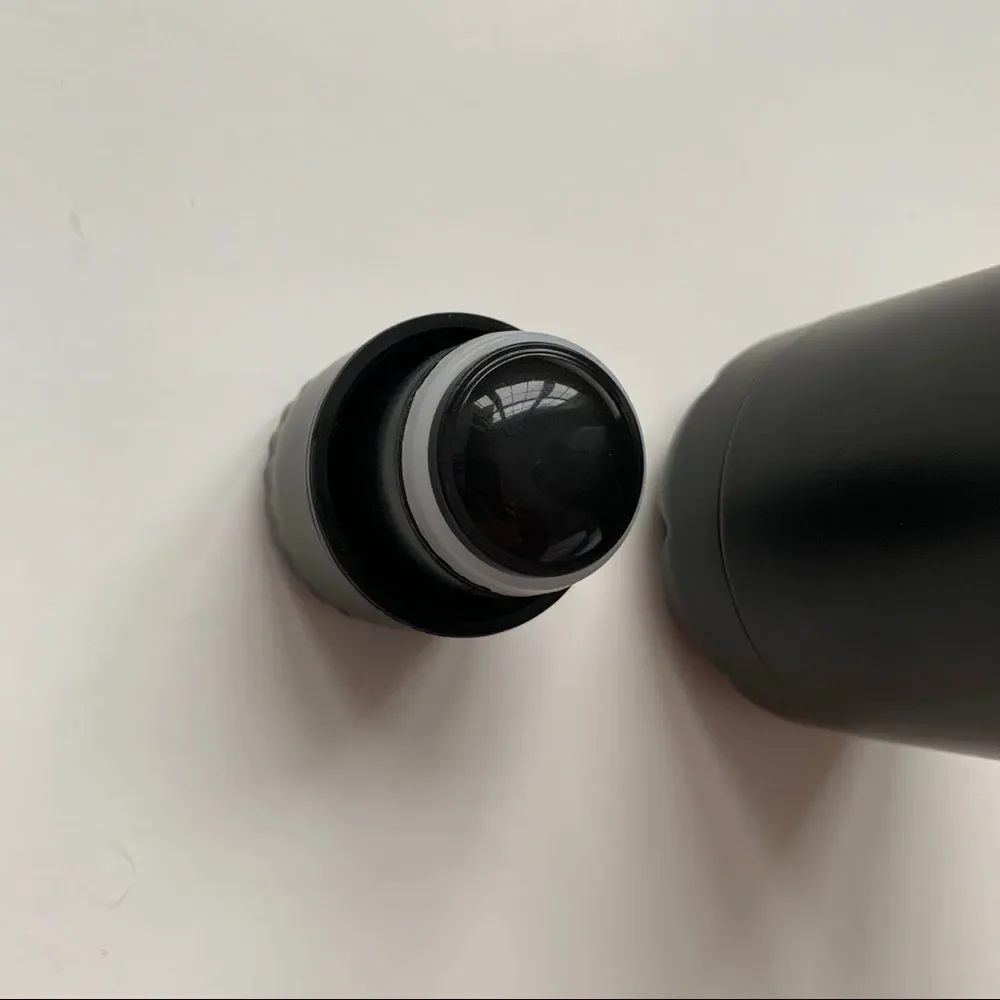 17oz Water Bottle Follow Your Gut Country Life Black Vacuum Insulated Screw Lid - Picture 3 of 6